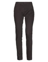 Incotex Pants In Dark Brown