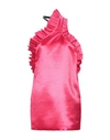 PHILOSOPHY DI LORENZO SERAFINI PHILOSOPHY DI LORENZO SERAFINI WOMAN MINI DRESS FUCHSIA SIZE 10 POLYESTER,15035408IK 4