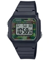 Casio Men's Chronograph Digital Black Resin Strap Watch 41mm In Green