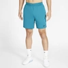 Nike Dri-fit Men's Training Shorts (bright Spruce) - Clearance Sale In Bright Spruce,blue Void,black