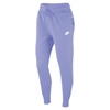 Nike Sportswear Tech Fleece Women's Pants In Light Thistle/light Thistle/white