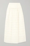 ALAÏA Macramé lace maxi skirt