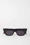 ALAÏA Cat-eye studded acetate sunglasses