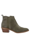 Michael Michael Kors Ankle Boot In Military Green