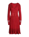 Roberto Cavalli Knee-length Dress In Red