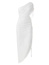 SIGNIFICANT OTHER SIRENE RUCHED ONE-SHOULDER DRESS,0400012273014