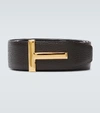 TOM FORD T ICON REVERSIBLE LEATHER BELT,P00488900