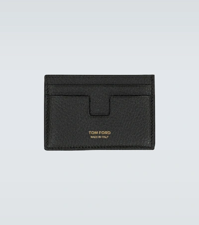 Tom Ford T Line Cardholder In Black