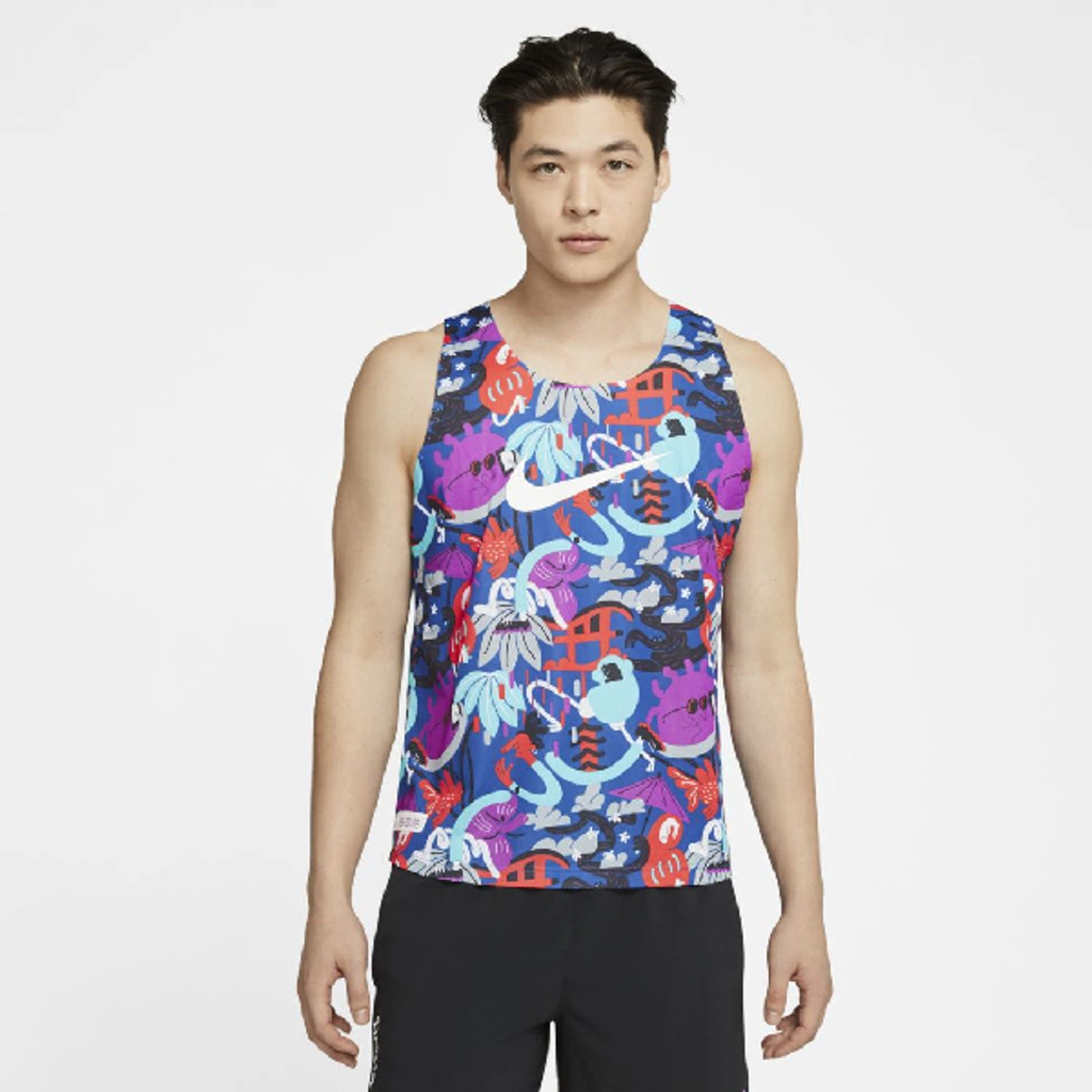 Nike Aeroswift Tokyo Running Singlet (black) | ModeSens