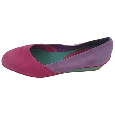 Pre-owned Bally Flats In Multicolour