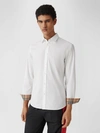 BURBERRY BURBERRY STRETCH COTTON SHIRT,80323081