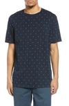 SCOTCH & SODA LONGLINE CREWNECK T-SHIRT,155390