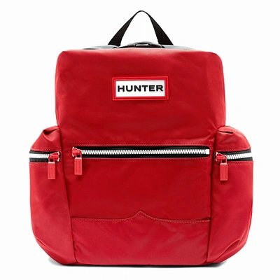 Hunter Original Mini Nylon Backpack In Red