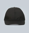 Prada Triangol Logo Black Silver In Black