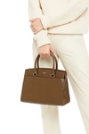 DKNY SUTTON TEXTURED-LEATHER TOTE,3074457345622814671