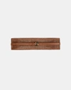 LAFAYETTE 148 WOVEN LEATHER OBI BELT