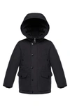 MONCLER SALAGOU WATER RESISTANT HOODED DOWN JACKET,E2954423570554543