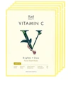Rael Vitamin C Mask 5 Pack Set In N,a
