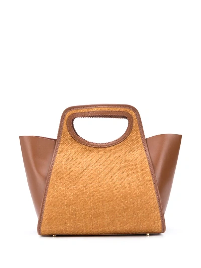 Elleme Top-handle Tote Bag In Neutrals