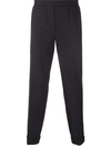 NEIL BARRETT ELASTICATED WAISTBAND TAILORED TROUSERS