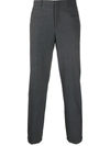 NEIL BARRETT CROPPED MID-RISE TAILORED TROUSERS