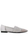 EMPORIO ARMANI PERFORATED LOAFERS