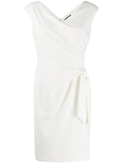 Polo Ralph Lauren Sleeveless Wrap-style Dress In White