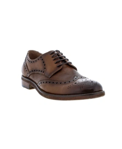 English Laundry Dress Or Casual Oxford Men's Shoes In Cognac