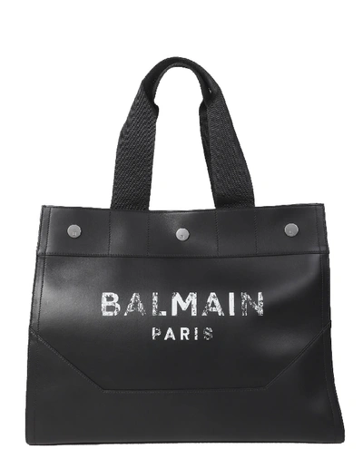 Balmain Black 48 Soft Shopper