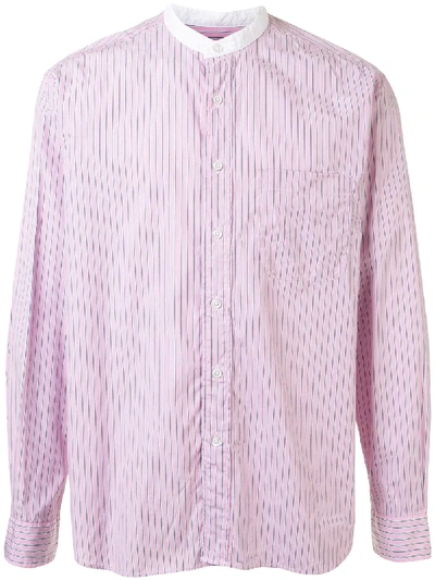 Sophnet Gestreiftes Hemd In Pink