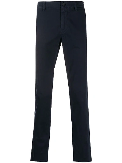 Hugo Boss Genius Micro Check Slim Fit Dress Pants In Dark Blue