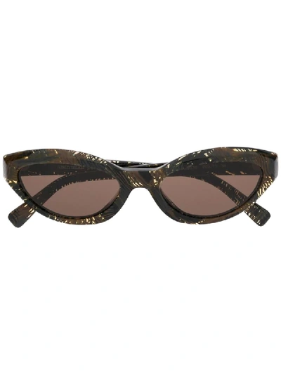 Alain Mikli Desir Cat-eye Sunglasses In Brown