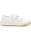 Acne Studios 20mm Steffey Leather Low Top Sneakers In White