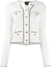 ELISABETTA FRANCHI CHANEL SCALLOPED HEM CARDIGAN