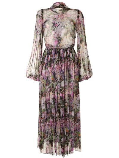 Romance Was Born Montmartre Floral Print Dress In Multicolour