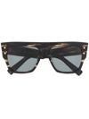 BALMAIN B-1 SQUARE-FRAME SUNGLASSES