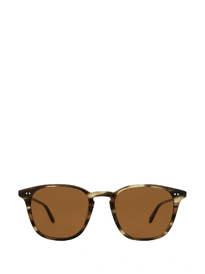 Garrett Leight Clark Sun Kodiak Tortoise Sunglasses In Kot/sfpbn