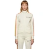 Palm Angels Rainbow Track Jacket In Off Wht/mul