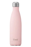S'WELL STONE COLLECTION PINK TOPAZ 17-OUNCE INSULATED STAINLESS STEEL WATER BOTTLE,10017-A18-06465