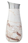 S'well Calacatta Gold Insulated Carafe In Calacatta Gold