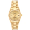 ROLEX PRESIDENT DATEJUST 31MM MIDSIZE YELLOW GOLD LADIES WATCH 68278,94019239-5EF6-79C7-100D-339A41FD096A
