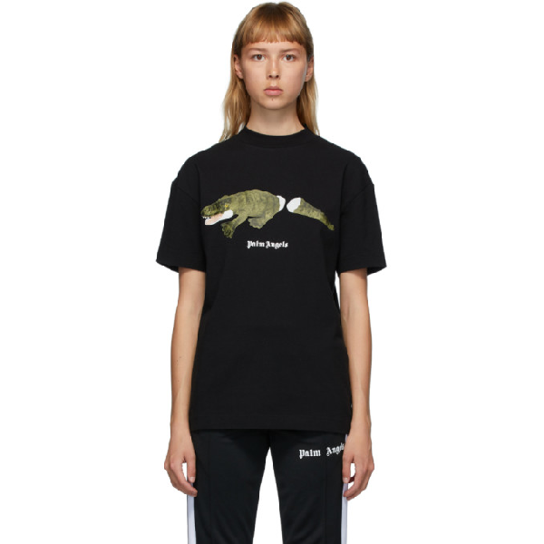 palm angels green t shirt