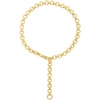 LAURA LOMBARDI GOLD FRANCA CHAIN NECKLACE