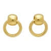 LAURA LOMBARDI LAURA LOMBARDI GOLD RINA EARRINGS