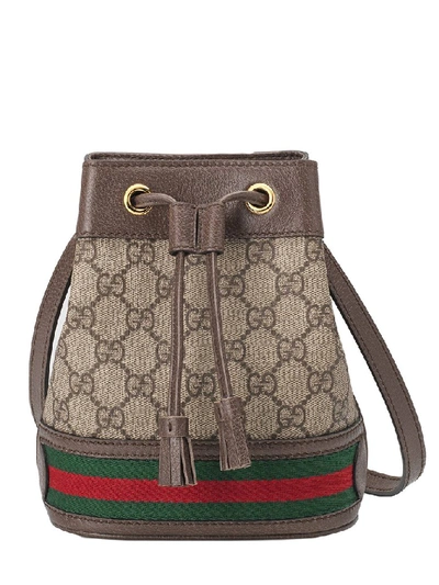 Gucci Ophidia Mini Bucket Bag In Multi