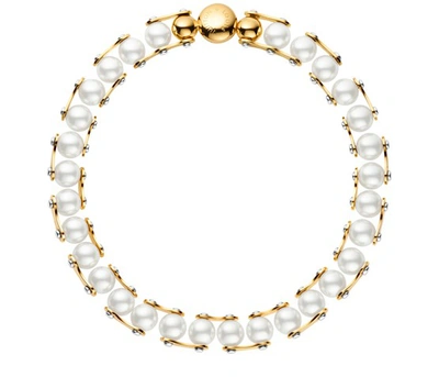 Louis Vuitton Lv Speedy Pearls One Rank Necklace