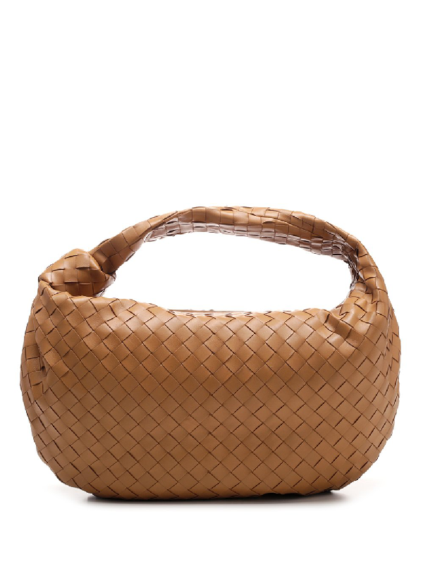 Bottega Veneta Jodie Medium Intrecciato Shoulder Bag In Beige | ModeSens