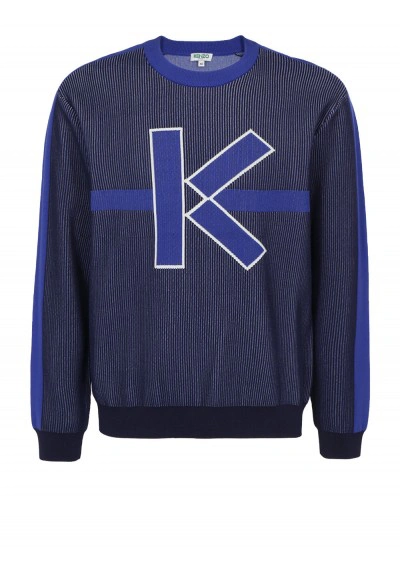 Kenzo K-jacquard Sweater In Pink
