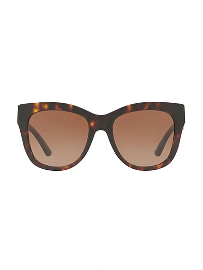 Dolce & Gabbana Origin 55mm Square Sunglasses In Havana Brown