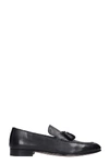 J. WILTON LOAFERS IN BLACK LEATHER,11407706